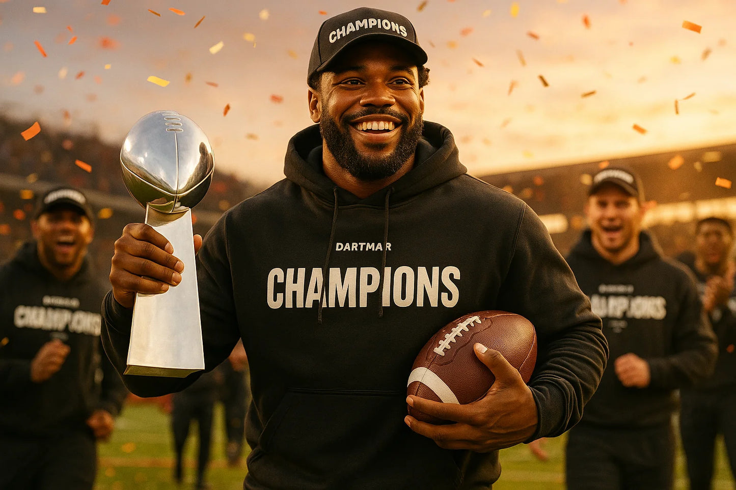 Football Championship Hoodies
